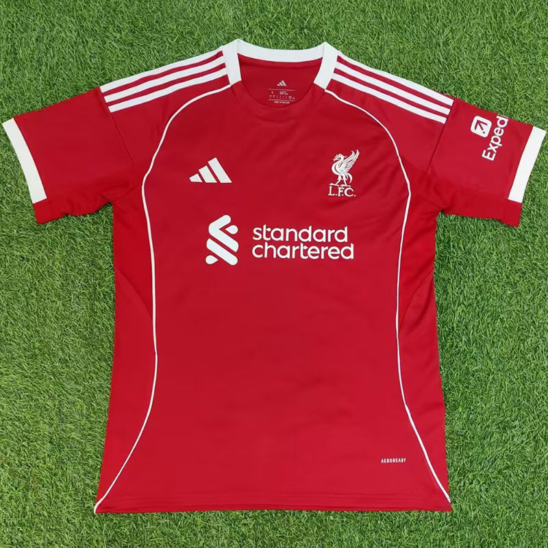 25-26 LIVERPOOL Home 1:1 Fans Soccer Jersey
