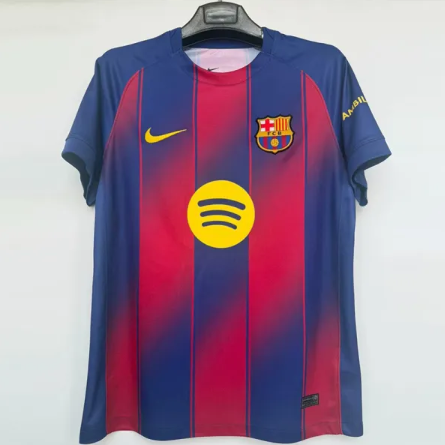 25-26 BARCELONA Home 1:1 Fans Soccer Jersey