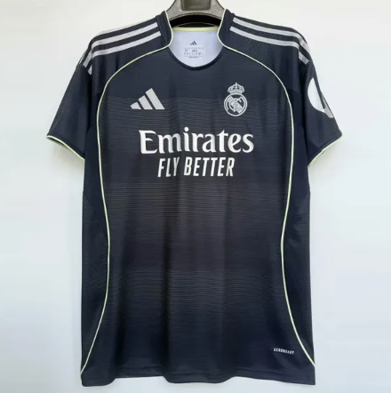 25-26 REAL MADRID Away 1:1 Fans Soccer Jersey